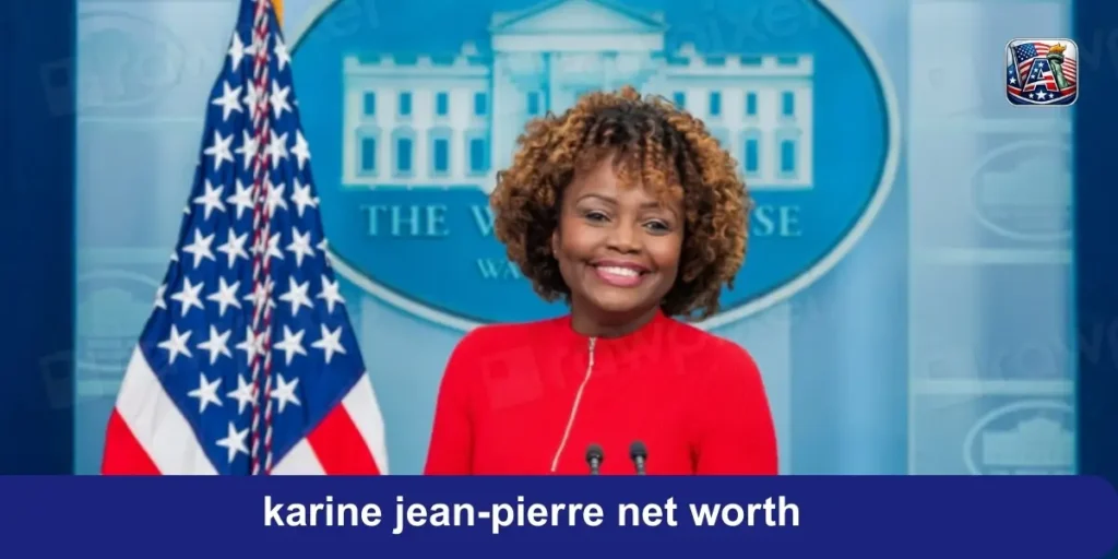 karine jean-pierre net worth