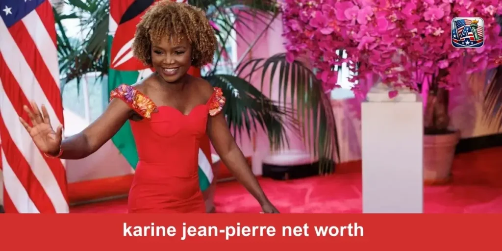 karine jean-pierre net worth