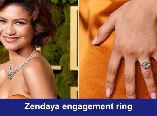 Zendaya engagement ring