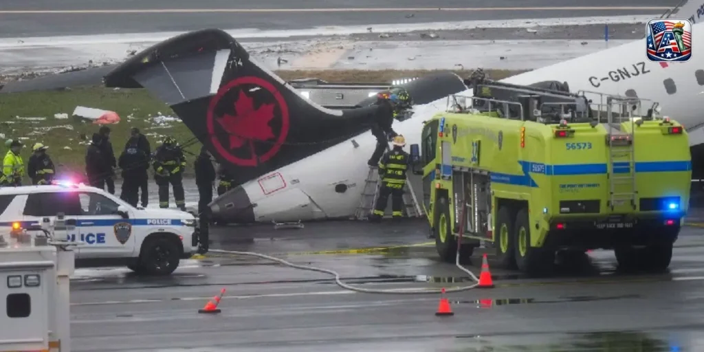 Air Canada LaGuardia crash 2026