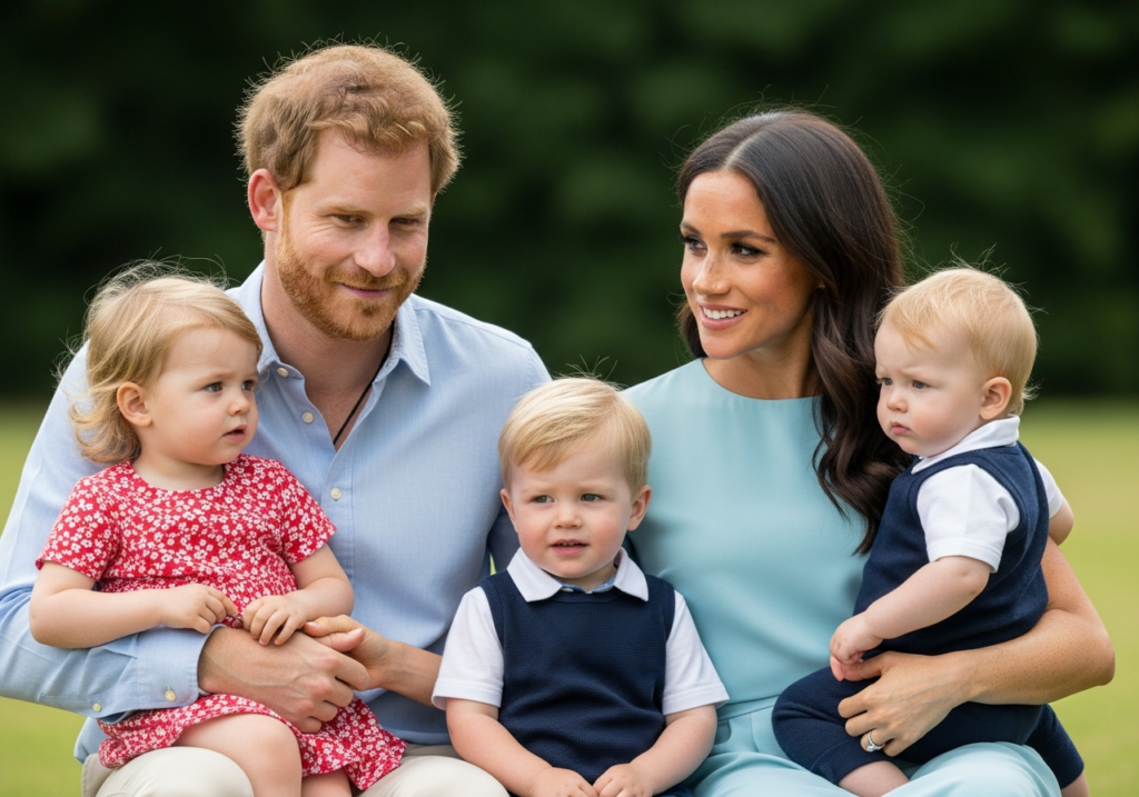 Harry Meghan family