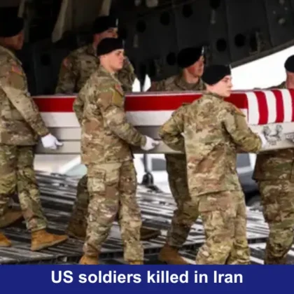 US soldiers killed in Iran