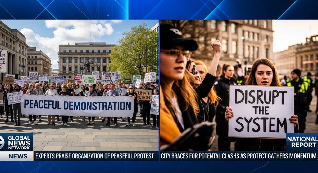 media bias comparison example