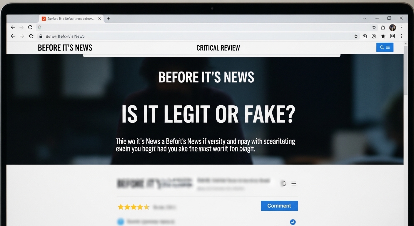 Before It’s News Review: Is It Legit or Fake?