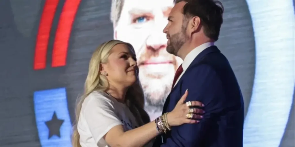 JD Vance family moment 2026