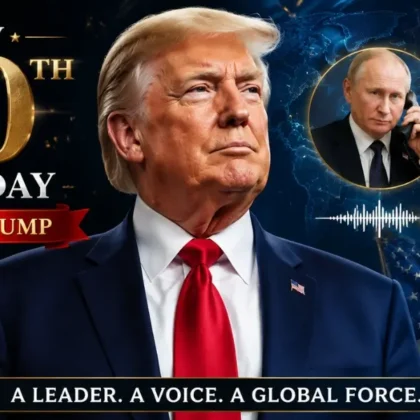 Trump birthday 80th political call with leaders