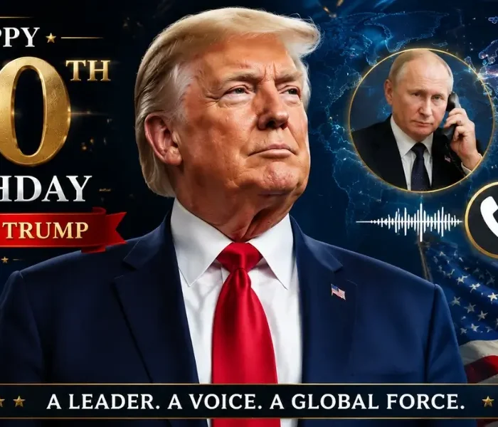 Trump birthday 80th political call with leaders